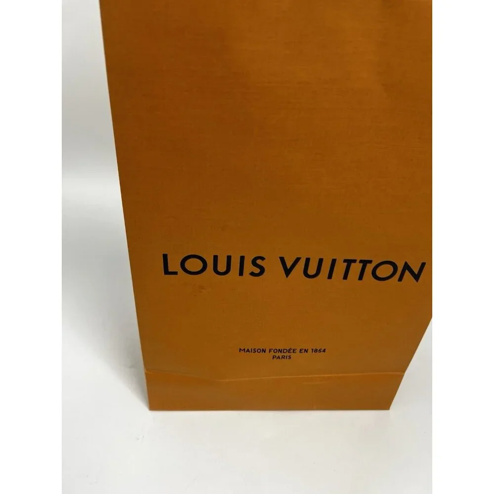 LOUIS VUITTON Authentic Empty Paper Gift Shopping Bag 14.5